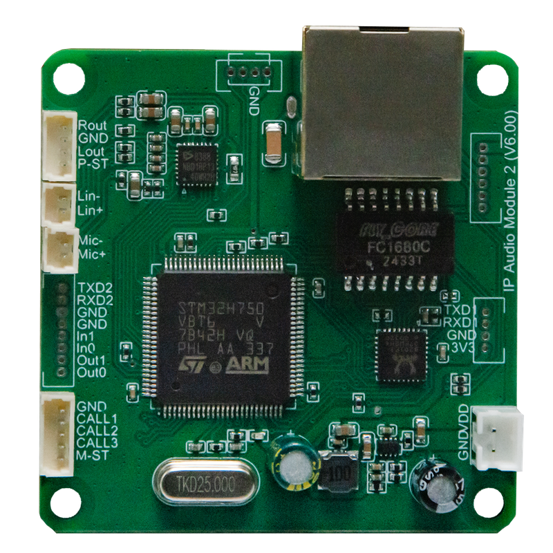 Módulo de audio de intercomunicación SIP — SIP2101T